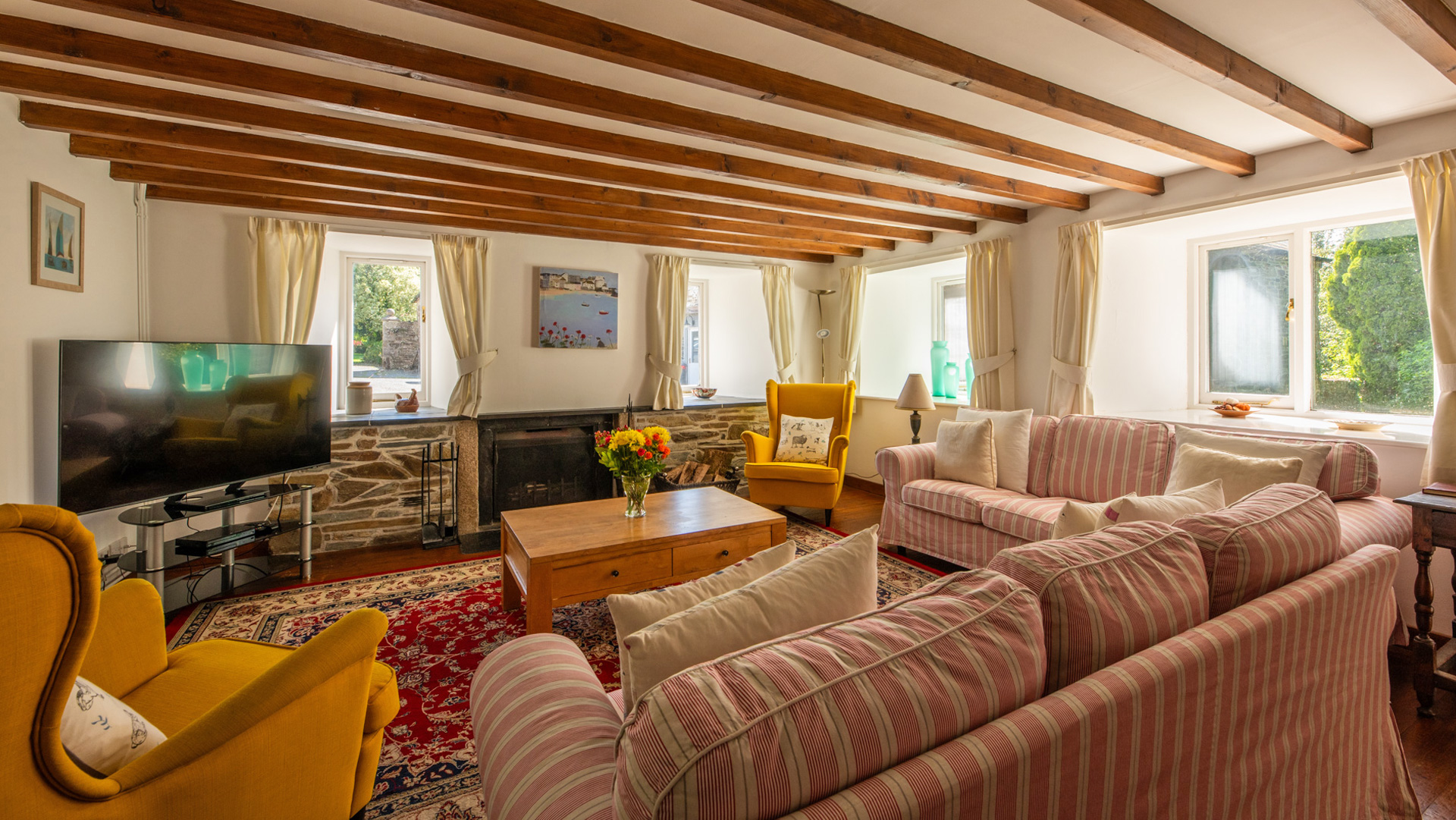 Coach House Cottage - Sleeps 8, Treworgey Manor, Liskeard Cornwall